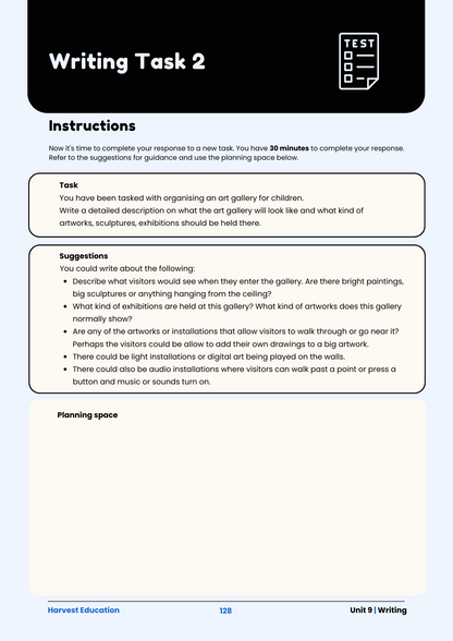 Harvest Education Year 3 Accelerated English Workbook 1